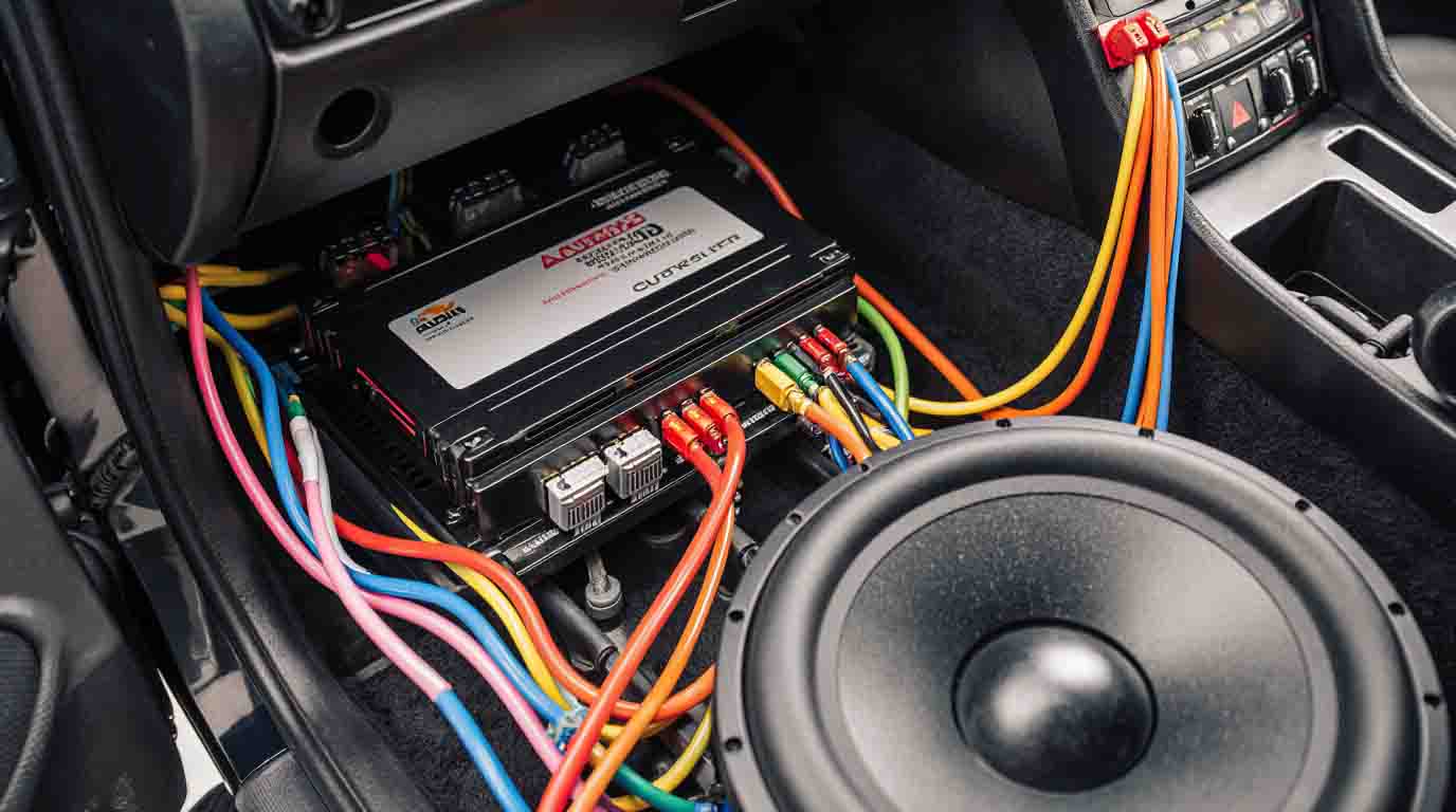 Câblage audio véhicule