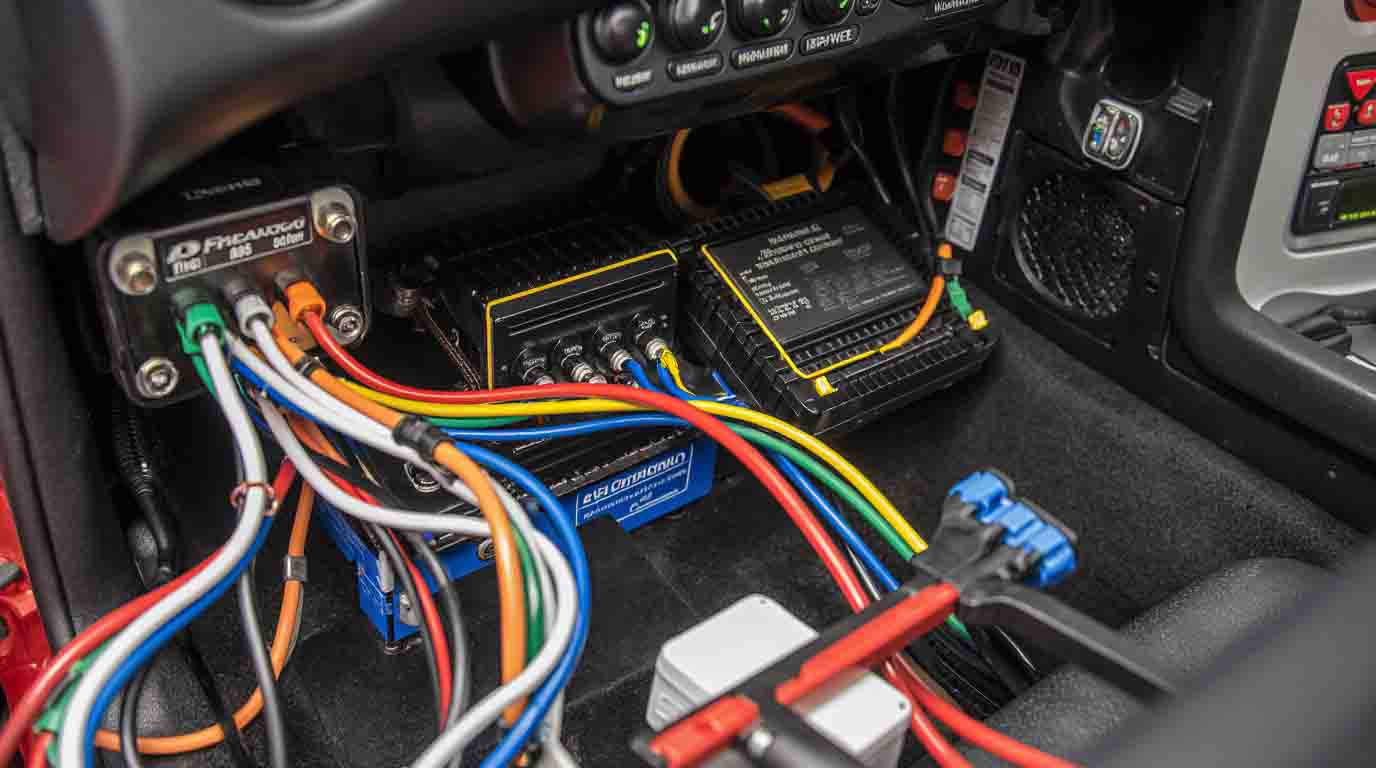 Câblage audio voiture